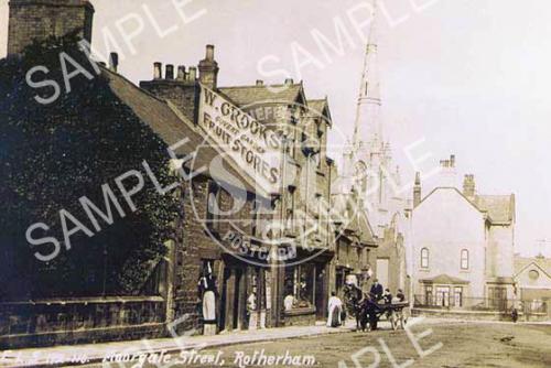 spc00007: Moorgate Street, Rotherham c. 1913 (NR8)