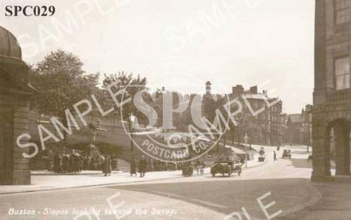 spc00029: Slopes looking towards the Savoy, Buxton