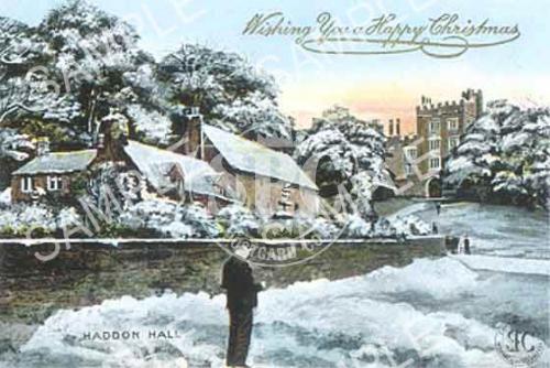 spc00082: Happy Christmas, Haddon Hall