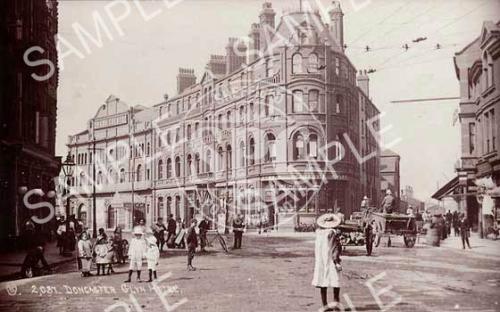 Glyn Hotel, Station Road, Doncaster c.1904 (NDN3)