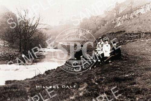 spc00242: Miller's dale, between Tideswell and Buxton (ND3)