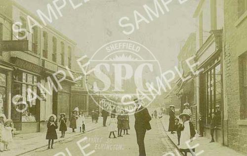 Historic Market Street, Eckington c.1900 (ND9)