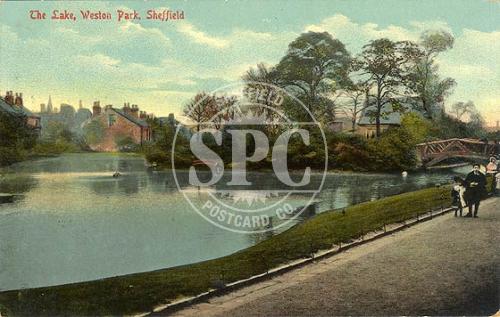 spc00282: Weston Park, Sheffield (The Lake)