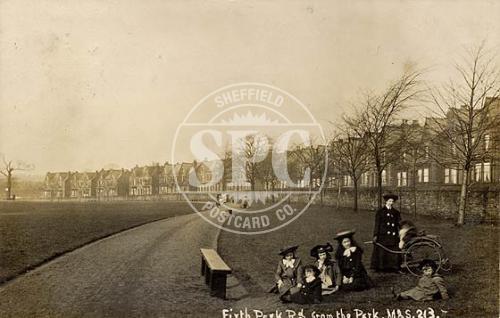 spc00294: Firth Park Road from the Park