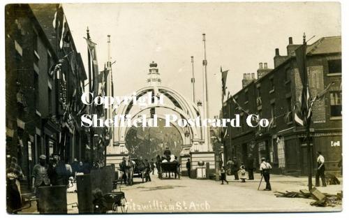 Fitzwilliam street arch [Chester St on rhs]