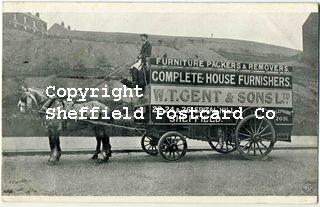 W.T.Gent Horse Drawn Furniture Wagon, Spital Hill, Sheffield.psd