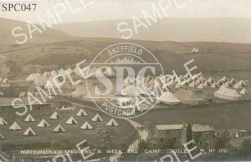spc00047: Northumberland Fusiliers & Weekend Camp at Totley
