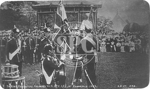 Weston Park, Sheffield K.O.Y.L.I. Presentation 1905