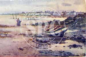 spc00439: 1904 Painted Postcard, Rhosneigr